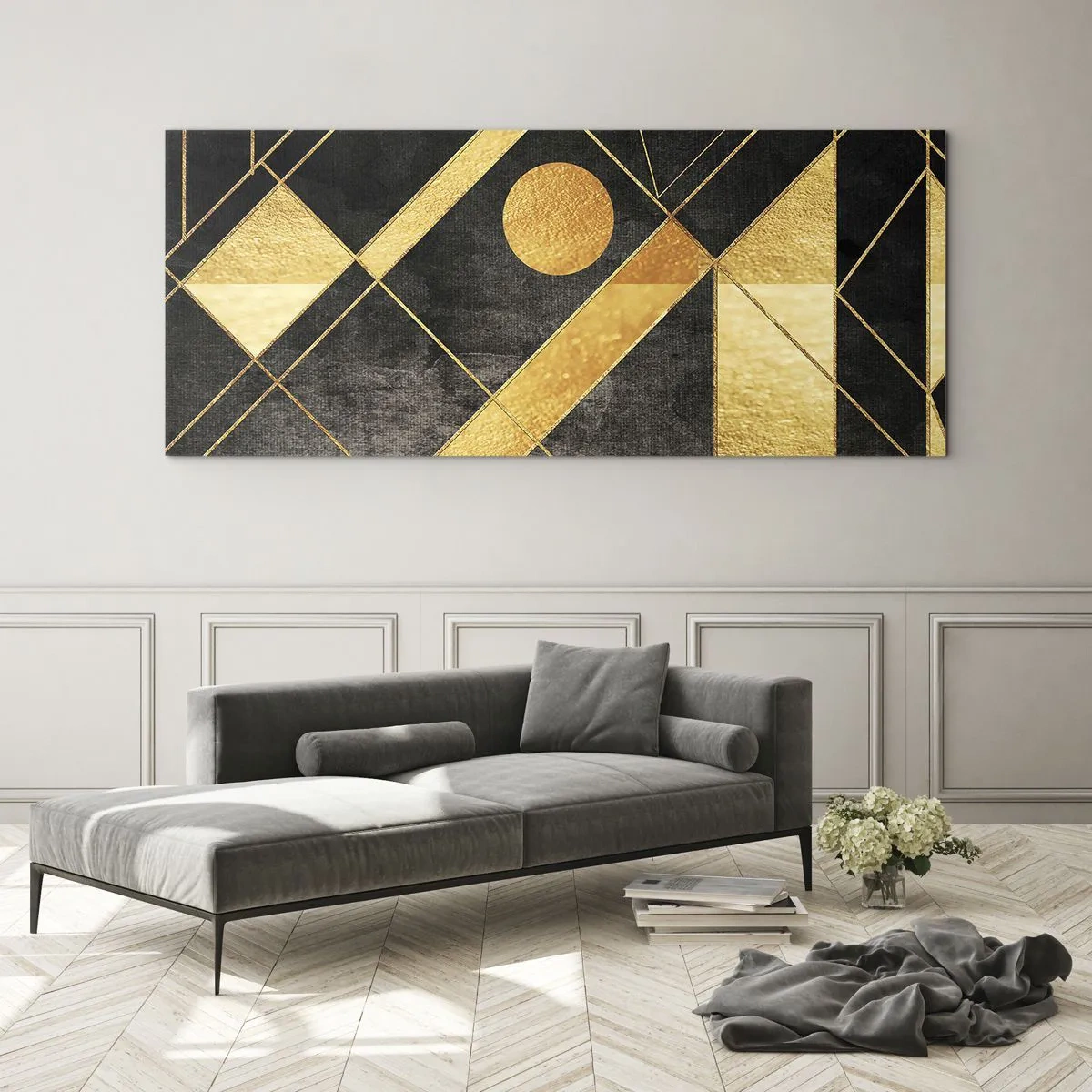 Obraz na skle - Slnko púšte - 120x50 cm