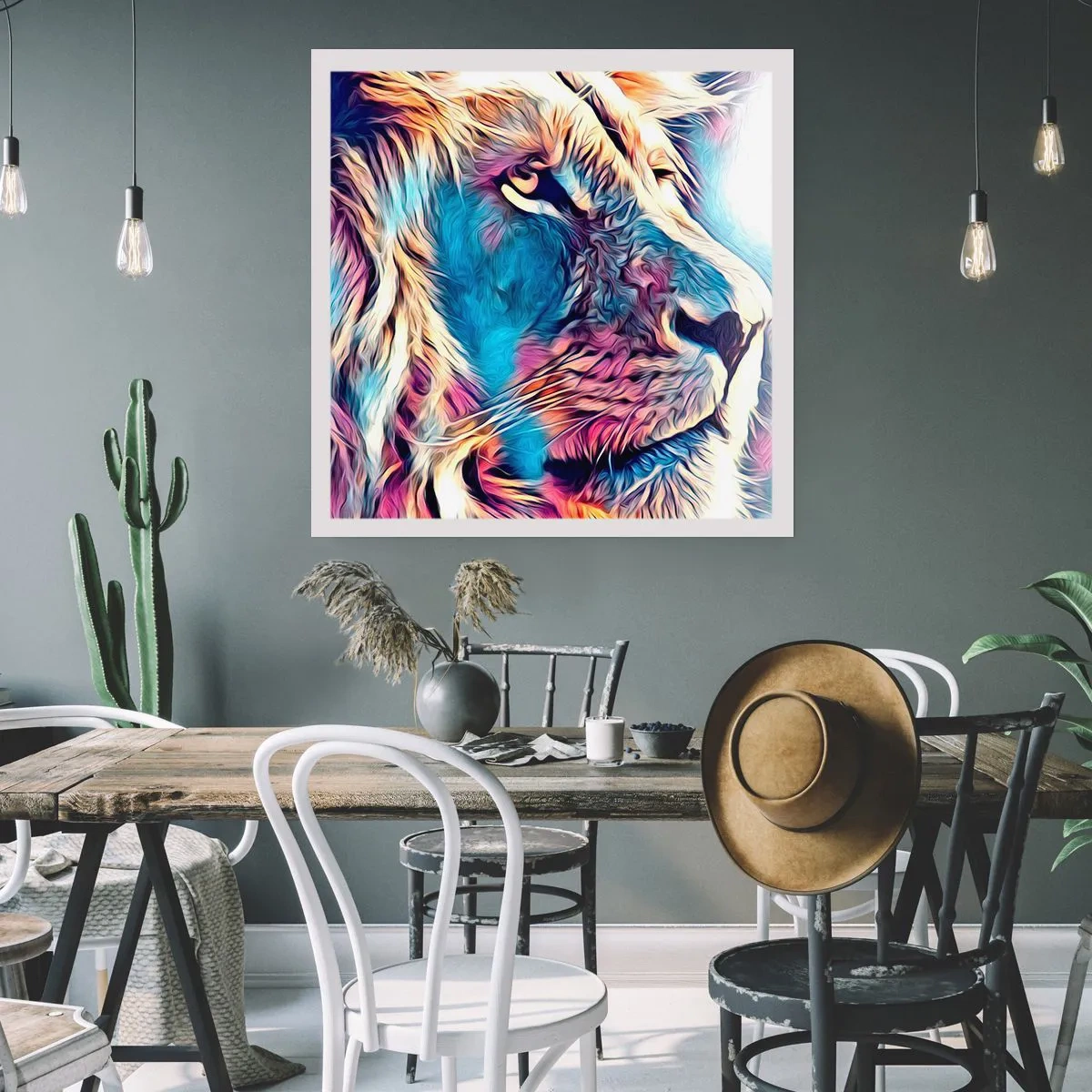 Plagát - Múdrosť prírody - 60x60 cm