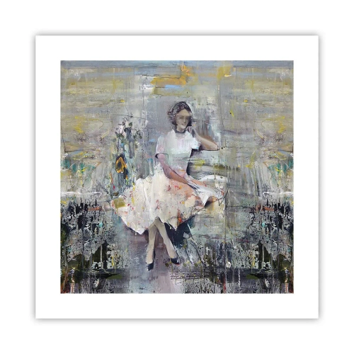 Plagát - Klasická a moderná - 40x40 cm