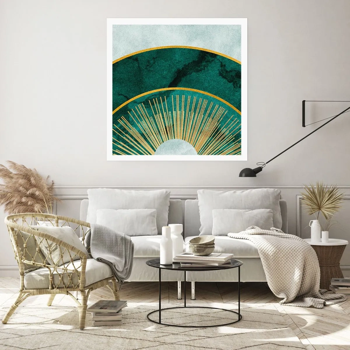 Plagát - Iná slnečná sústava - 50x50 cm