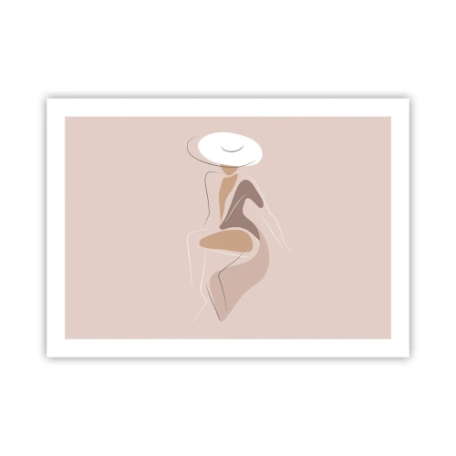 Plagát - Ako vyzerá pravá dáma? - 70x50 cm