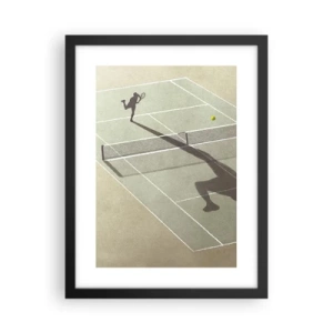 Plagát v čiernom ráme - Dobývanie samého seba - 30x40 cm