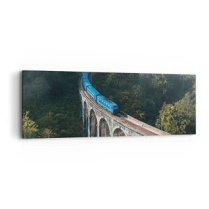 Obraz na plátne - Príťažlivosť prírody - 90x30 cm