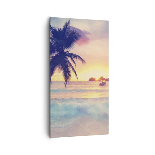 Obraz na plátne - Večer v zátoke - 55x100 cm