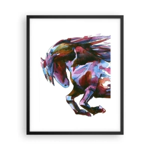 Plagát v čiernom ráme - Nadšenie - 40x50 cm