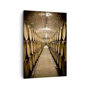Obraz na plátne - V murovanej pivnici - 50x70 cm