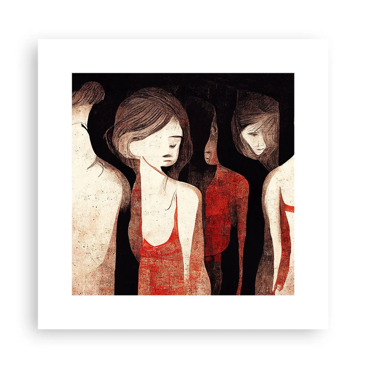 Plagát - Madony z temnoty - 30x30 cm