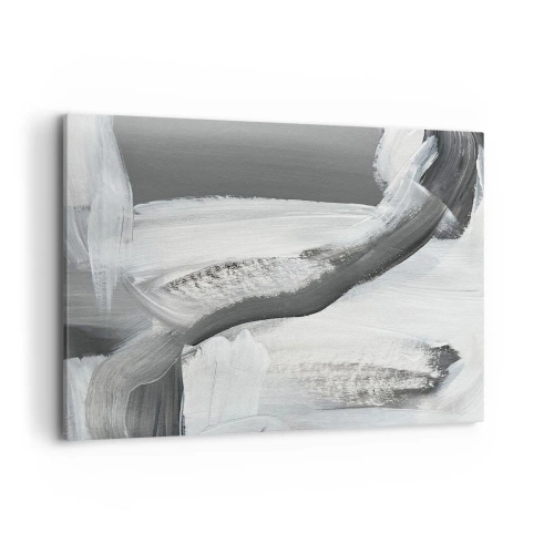 Obraz na plátne - Pevným pohybom - 100x70 cm