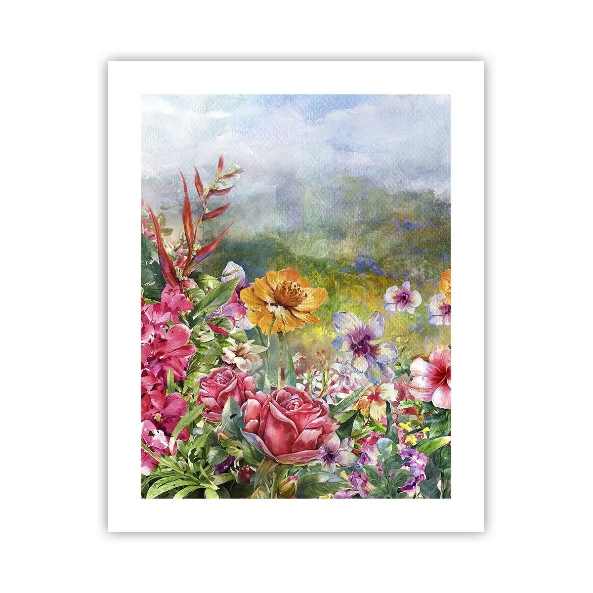 Plagát - Záhrada, ktorá sa zbláznila - 40x50 cm