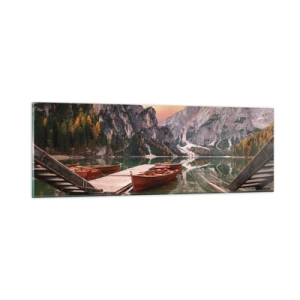 Obraz na skle - Sľub dňa - 90x30 cm