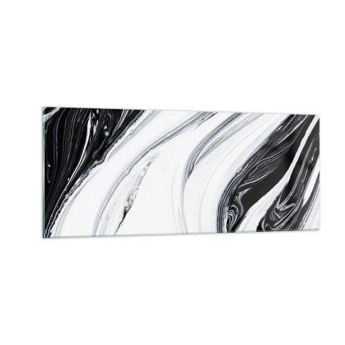 Obraz na skle - Spojenie protikladov - 100x40 cm