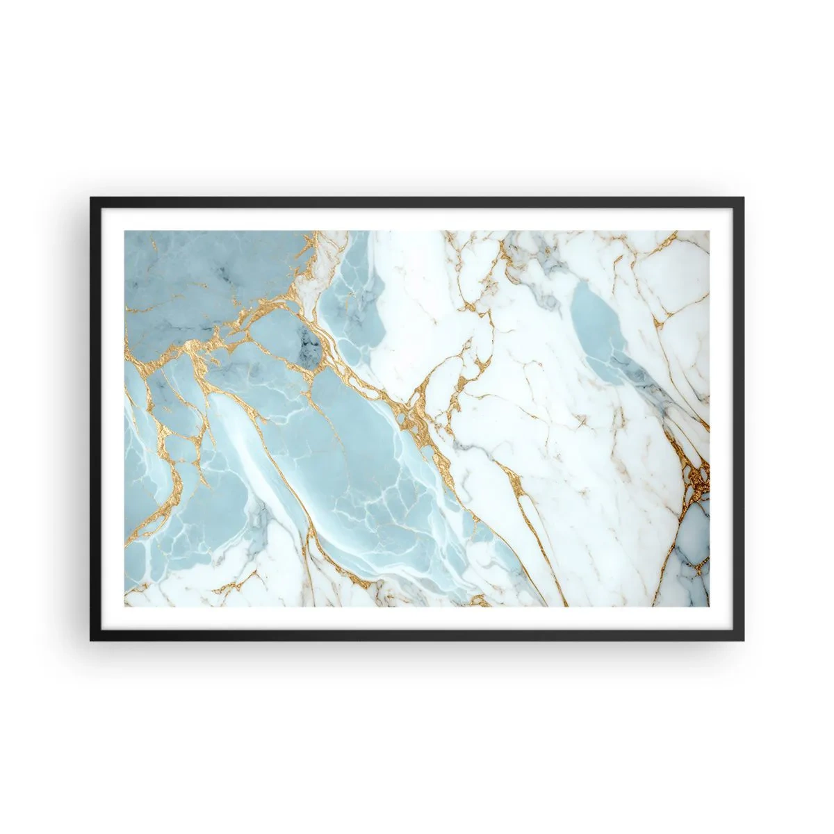 Plagát v čiernom ráme - Bohatstvo kameňa - 91x61 cm