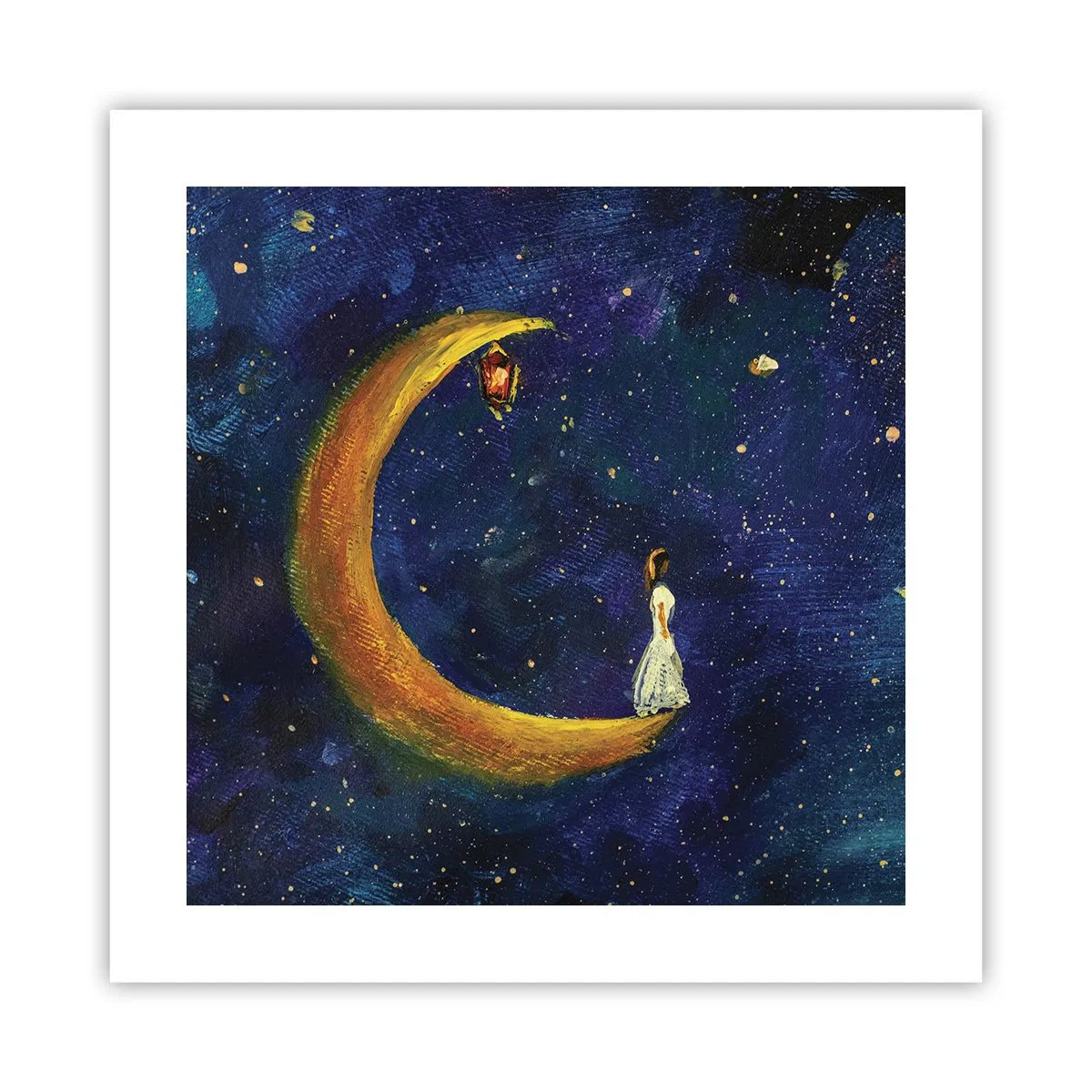 Plagát - Volanie sveta - 40x40 cm