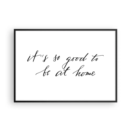 Plagát v čiernom ráme - Celá pravda - 100x70 cm