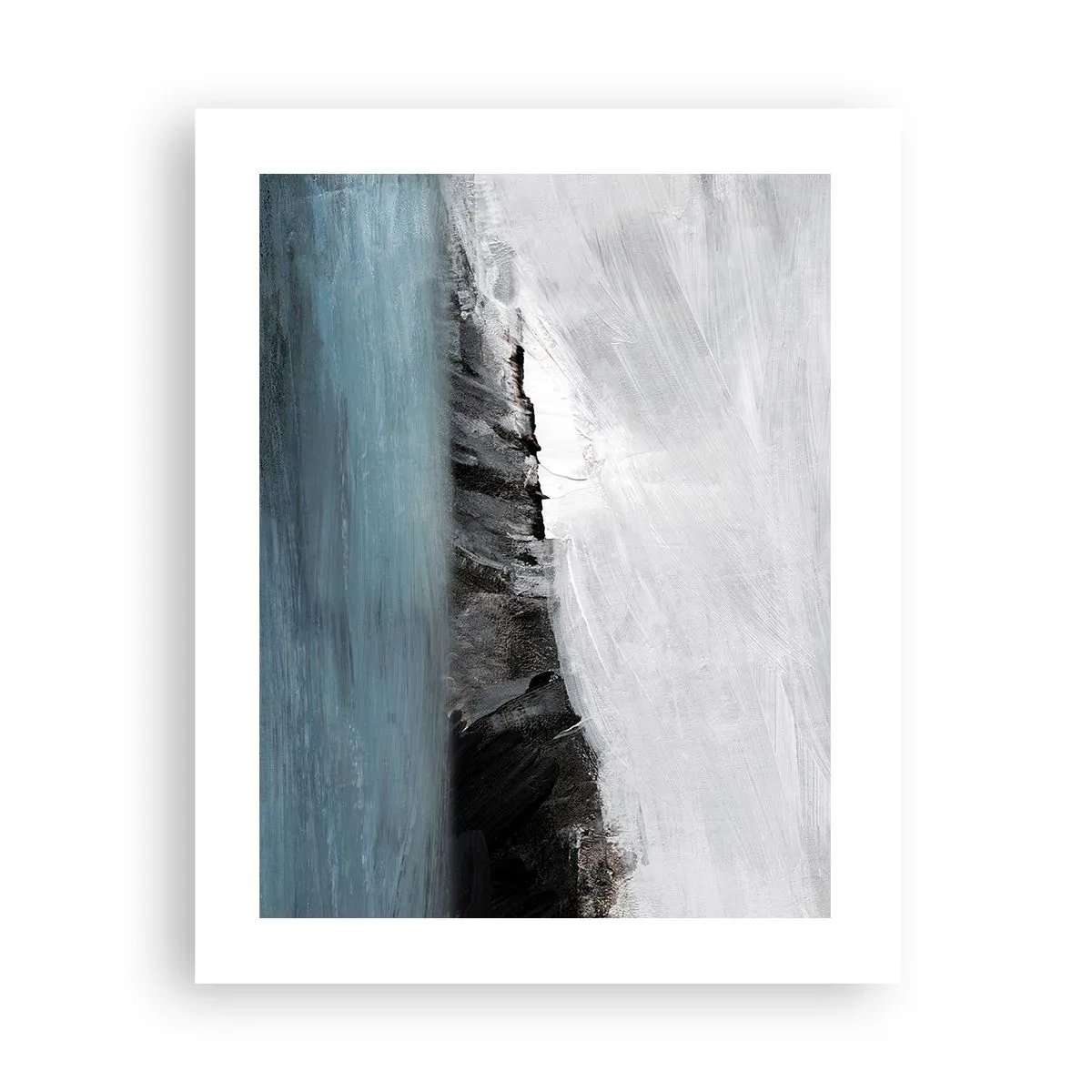 Plagát - Voda – zem: stret živlov - 40x50 cm