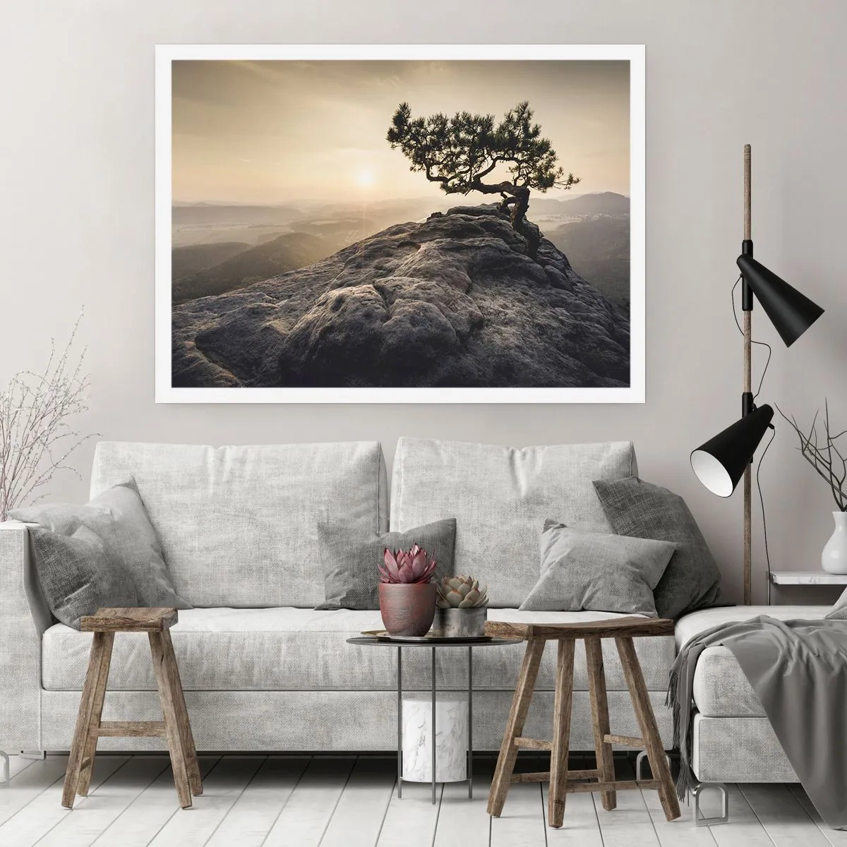 Plagát - Život vždy víťazí - 50x40 cm