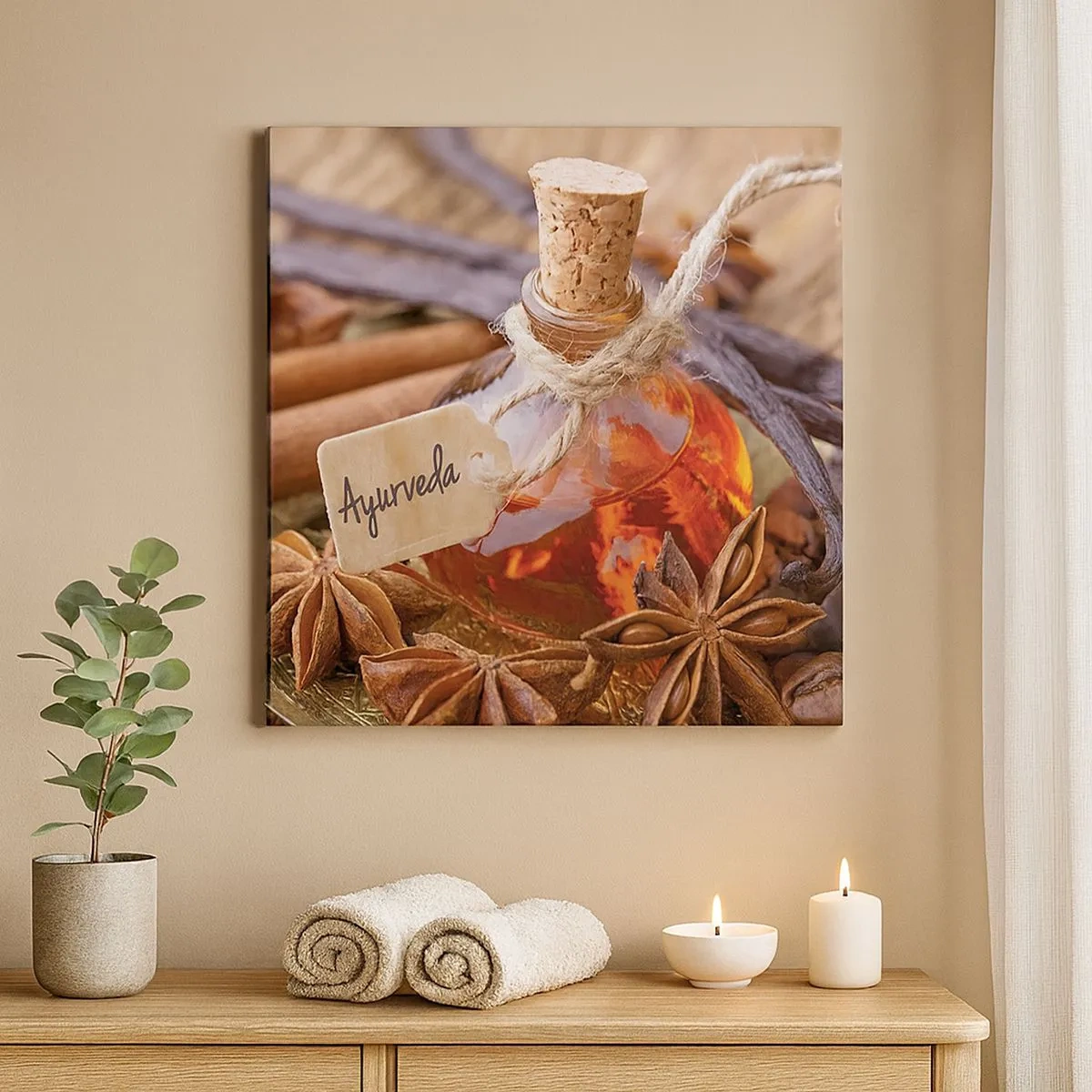 Obraz na plátne - K jednote tela a ducha - 30x30 cm