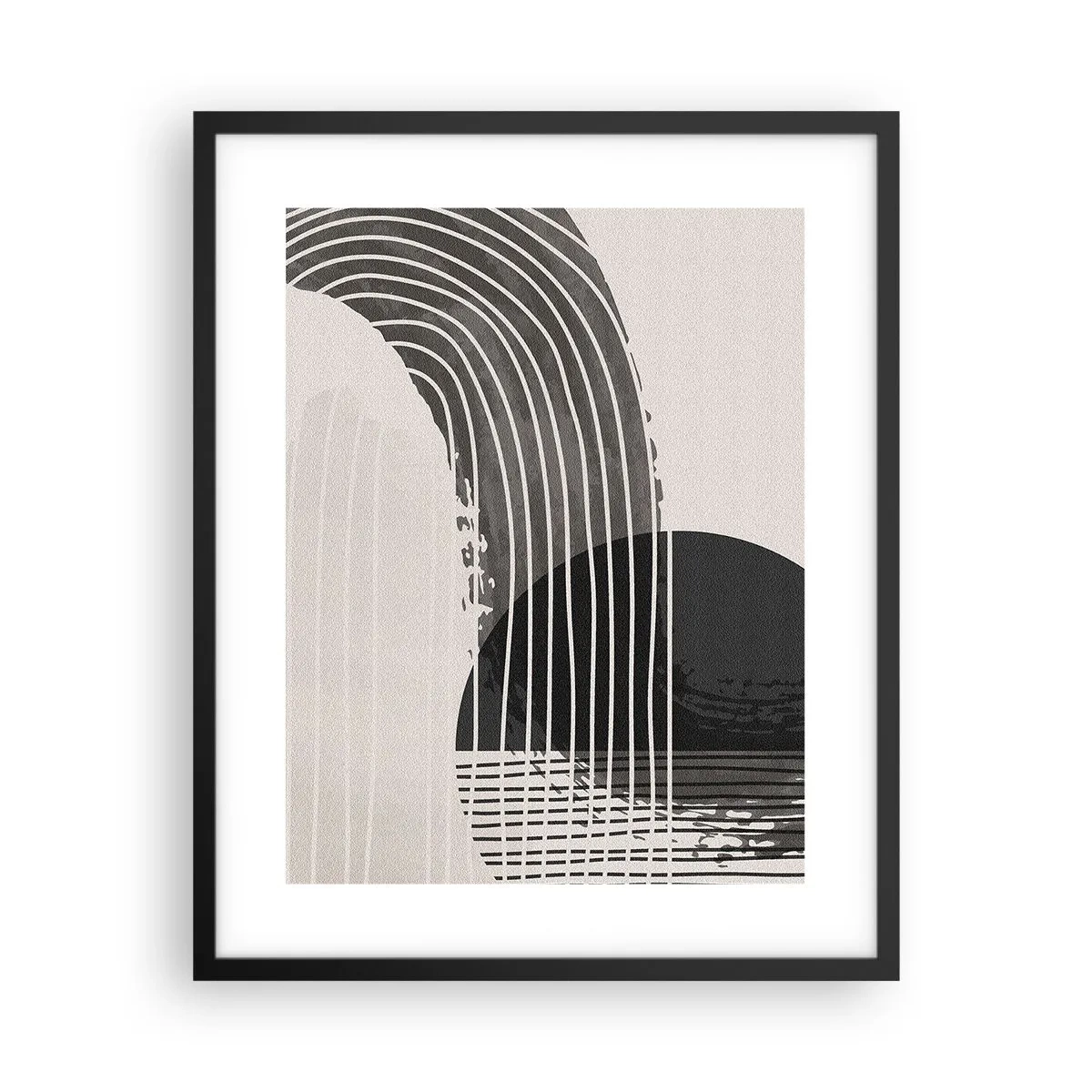 Plagát v čiernom ráme - Tam a späť - 40x50 cm