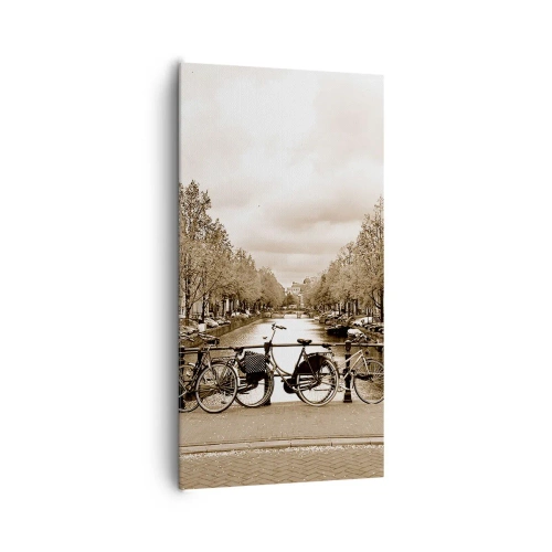 Obraz na plátne - Holandská atmosféra - 65x120 cm