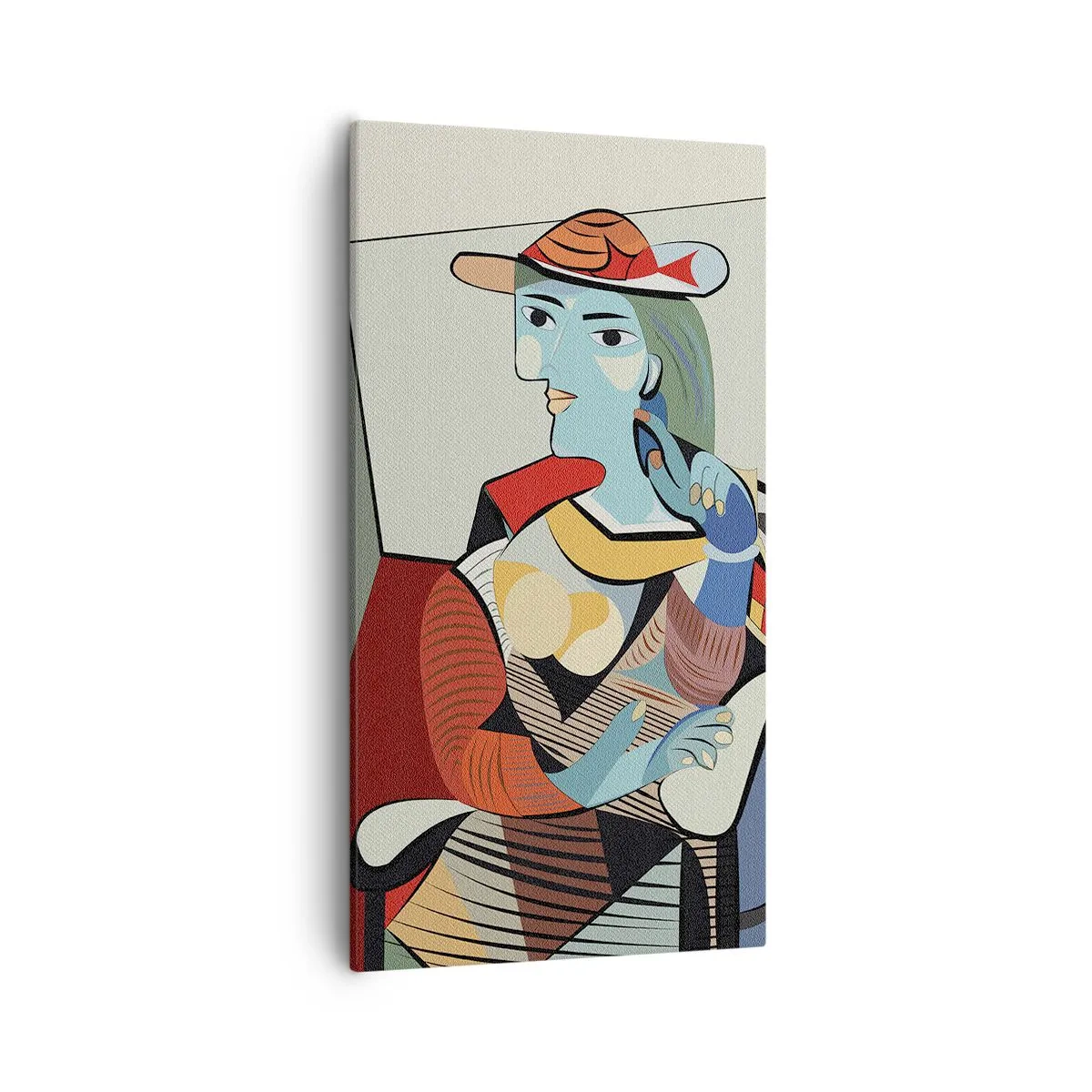 Obraz na plátne - Očami Picassa - 55x100 cm