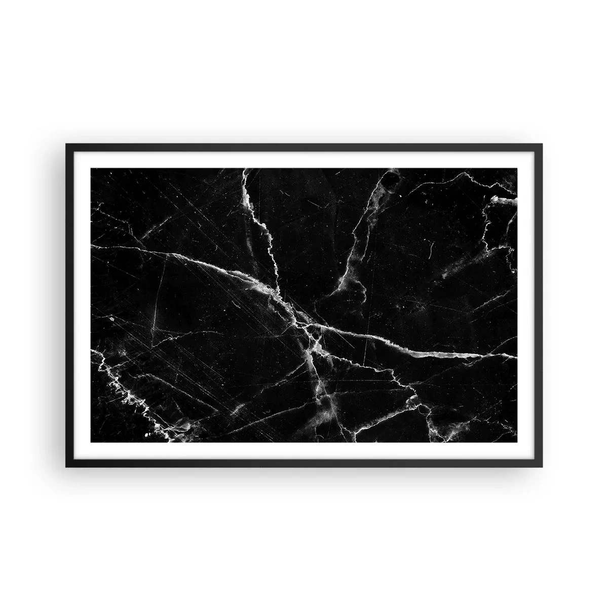 Plagát v čiernom ráme - Tajomný život kameňa - 91x61 cm