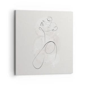 Obraz na plátne - Špirála krásy - 70x70 cm