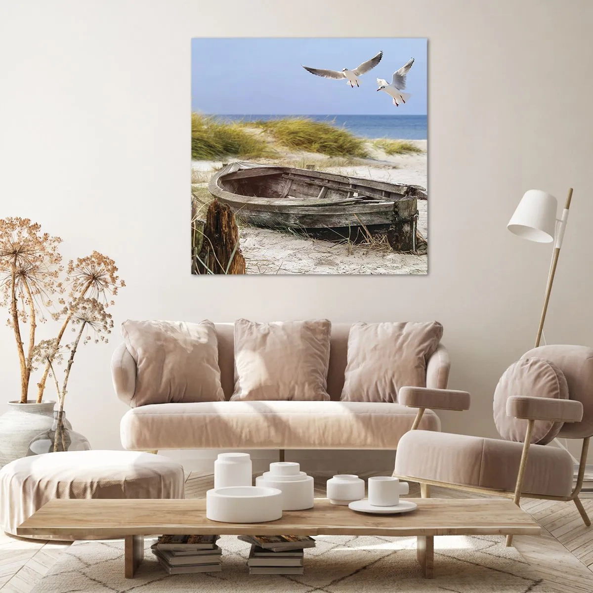 Obraz na plátne - Vetrom ožiarené - 70x70 cm