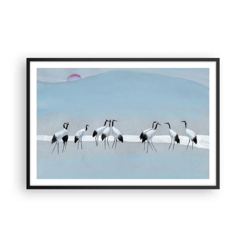 Plagát v čiernom ráme - Po horúcom dni - 91x61 cm