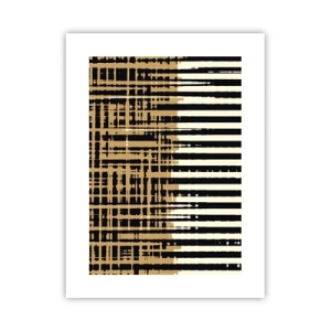 Plagát - Architektonická abstrakcia - 30x40 cm