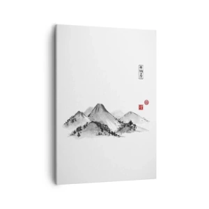 Obraz na plátne - Za hranicou vzdialenosti - 50x70 cm