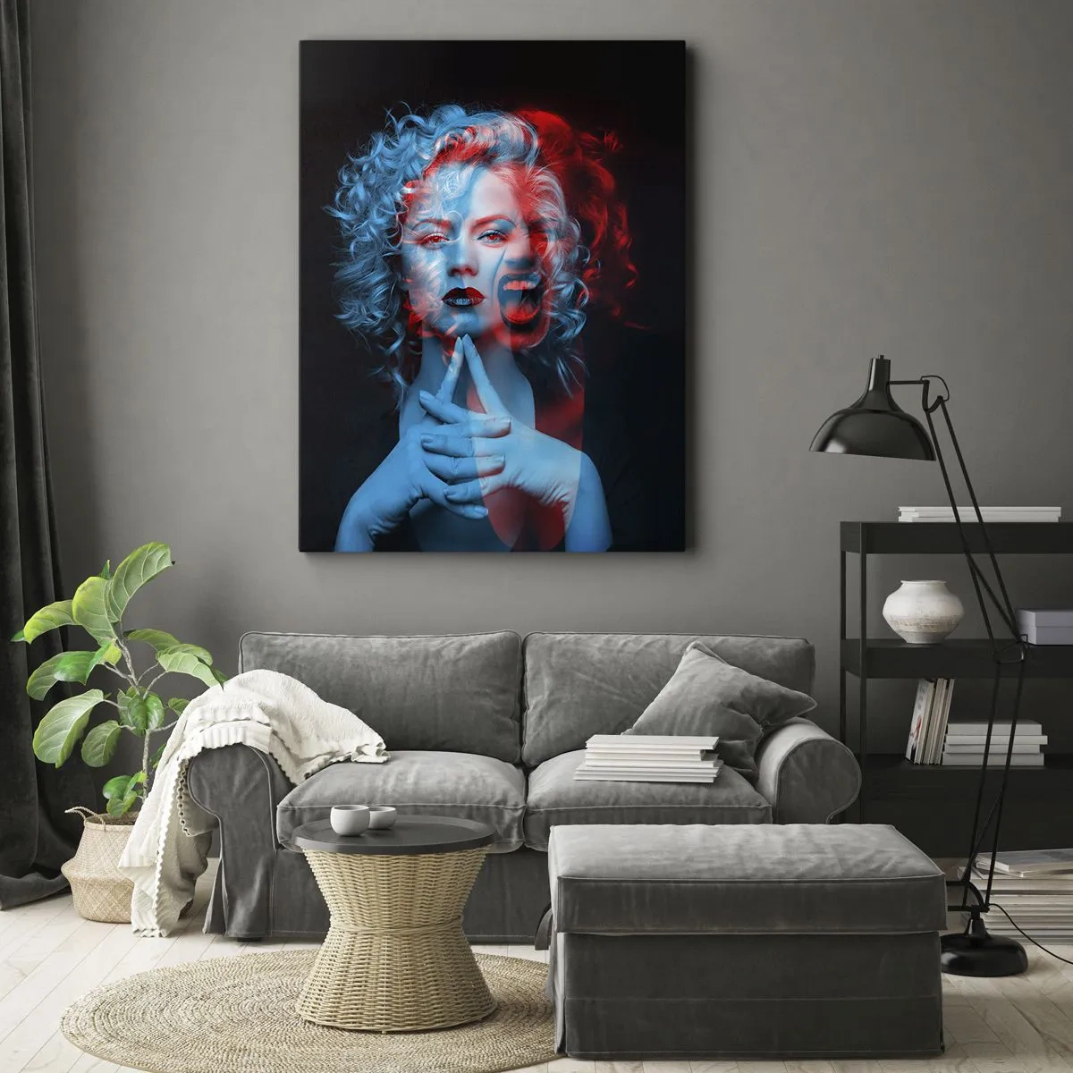 Obraz na plátne - Alter ego - 50x70 cm