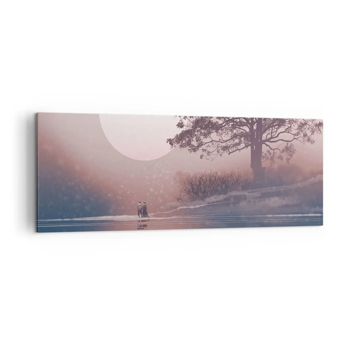 Obraz na plátne - Nočné zázraky - 140x50 cm