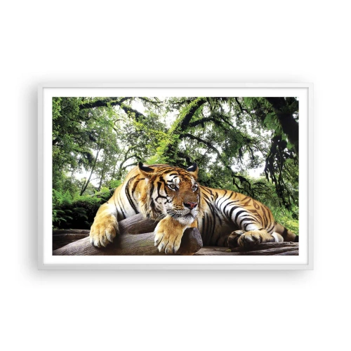 Plagát v bielom ráme - S úctou - 91x61 cm