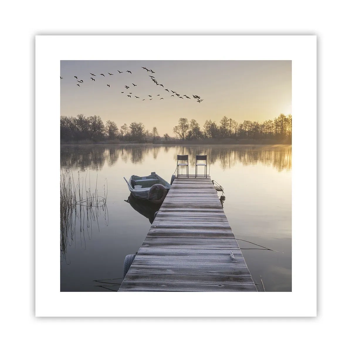 Plagát - Časom sa vrátim - 40x40 cm