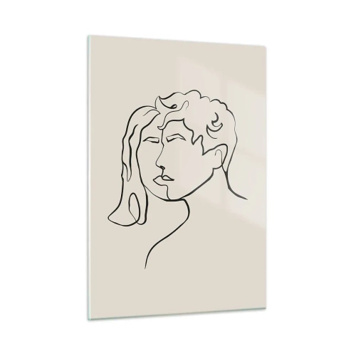 Obraz na skle - A bola jednota - 50x70 cm