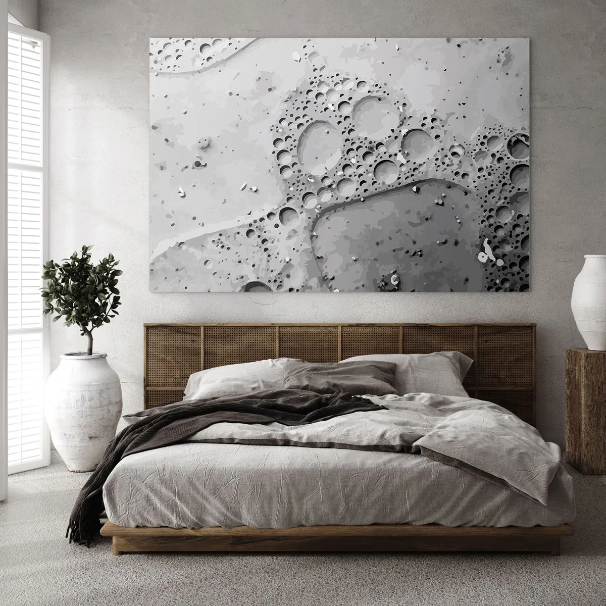 Obraz na skle - Stopa po spenenom - 120x80 cm
