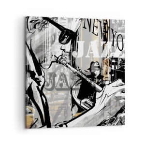 Obraz na plátne - V rytme New Yorku - 50x50 cm