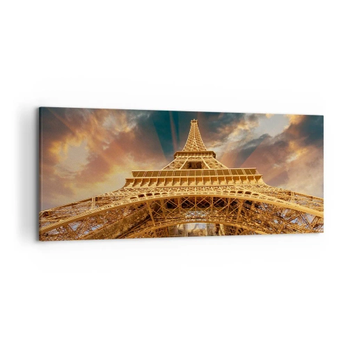Obraz na plátne - Ako ľudstvo dosiahlo nebo - 120x50 cm