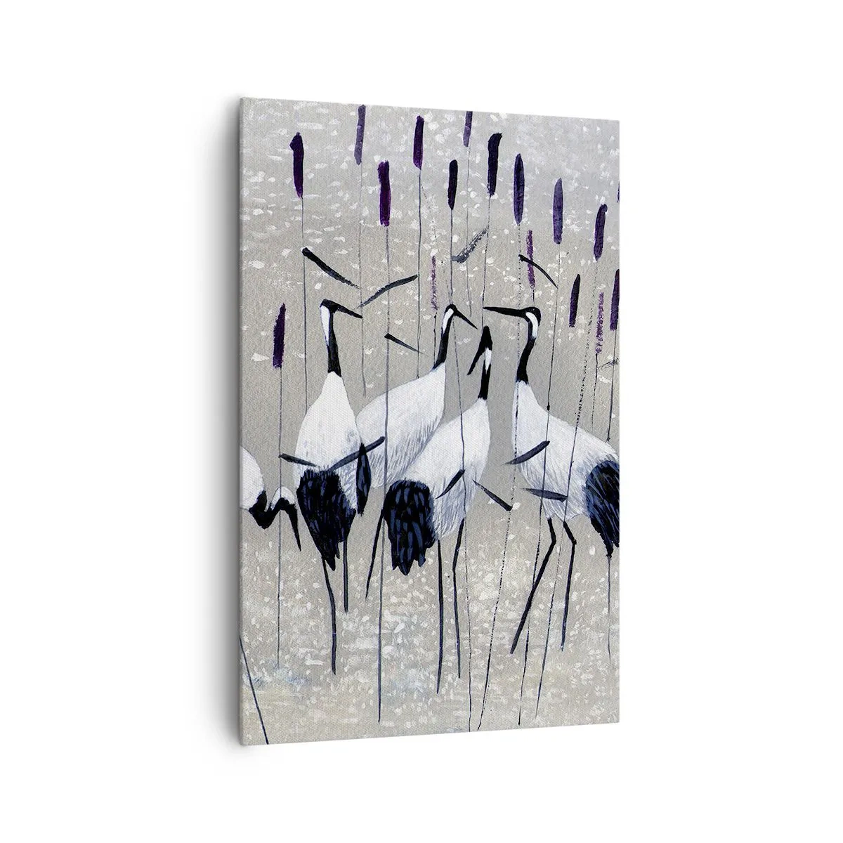 Obraz na plátne - Medzi svojimi - 80x120 cm