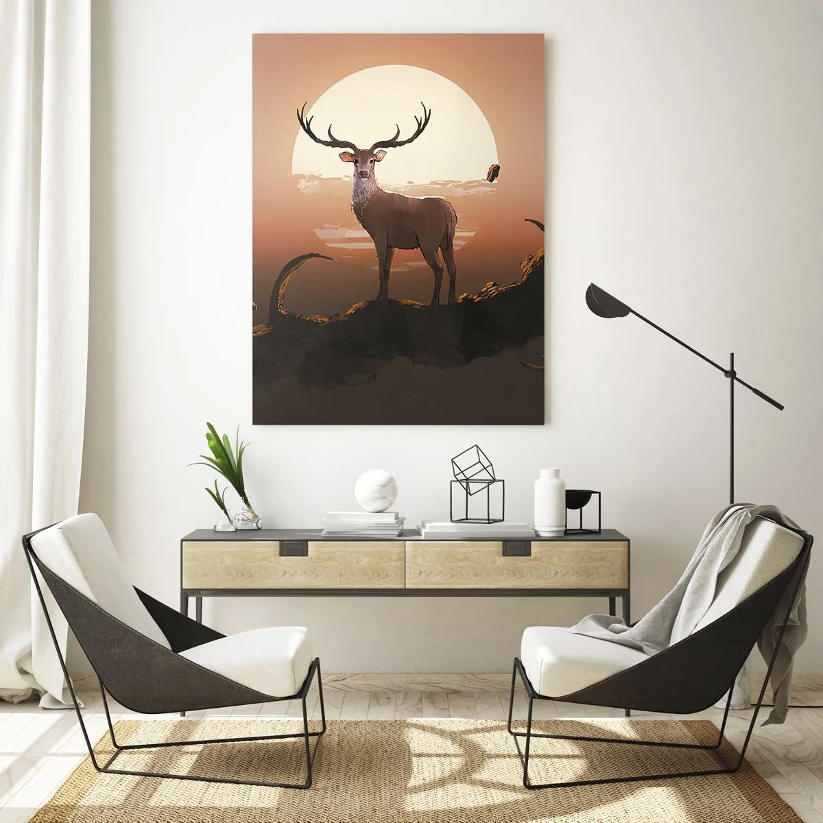 Obraz na skle - Táto noc sa nepodobá iným - 70x100 cm