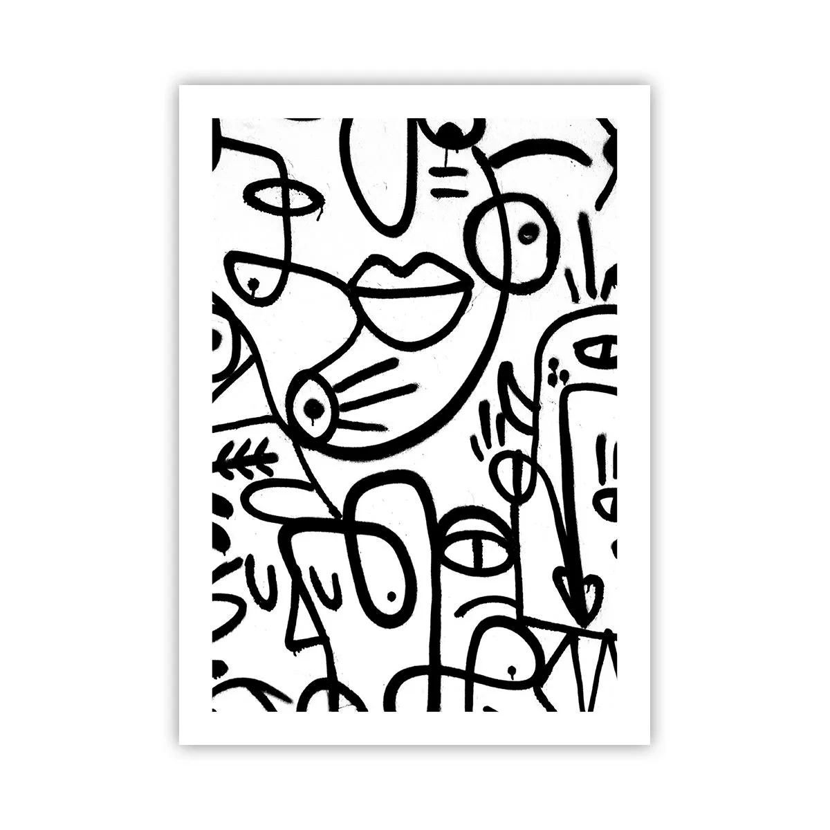 Plagát - Tváre a preludy - 50x70 cm