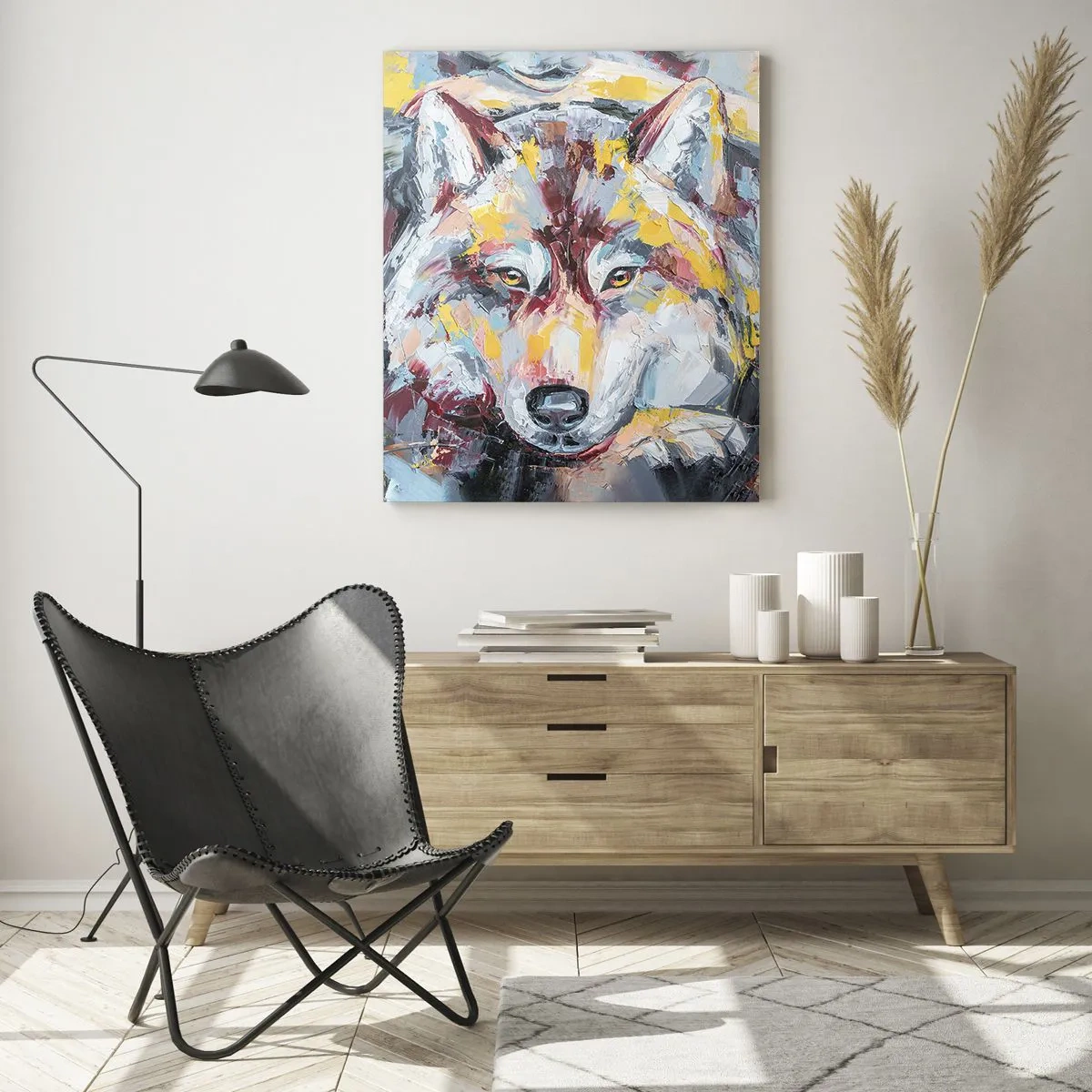 Obraz na skle - Pokoj medzi blízkymi - 70x100 cm