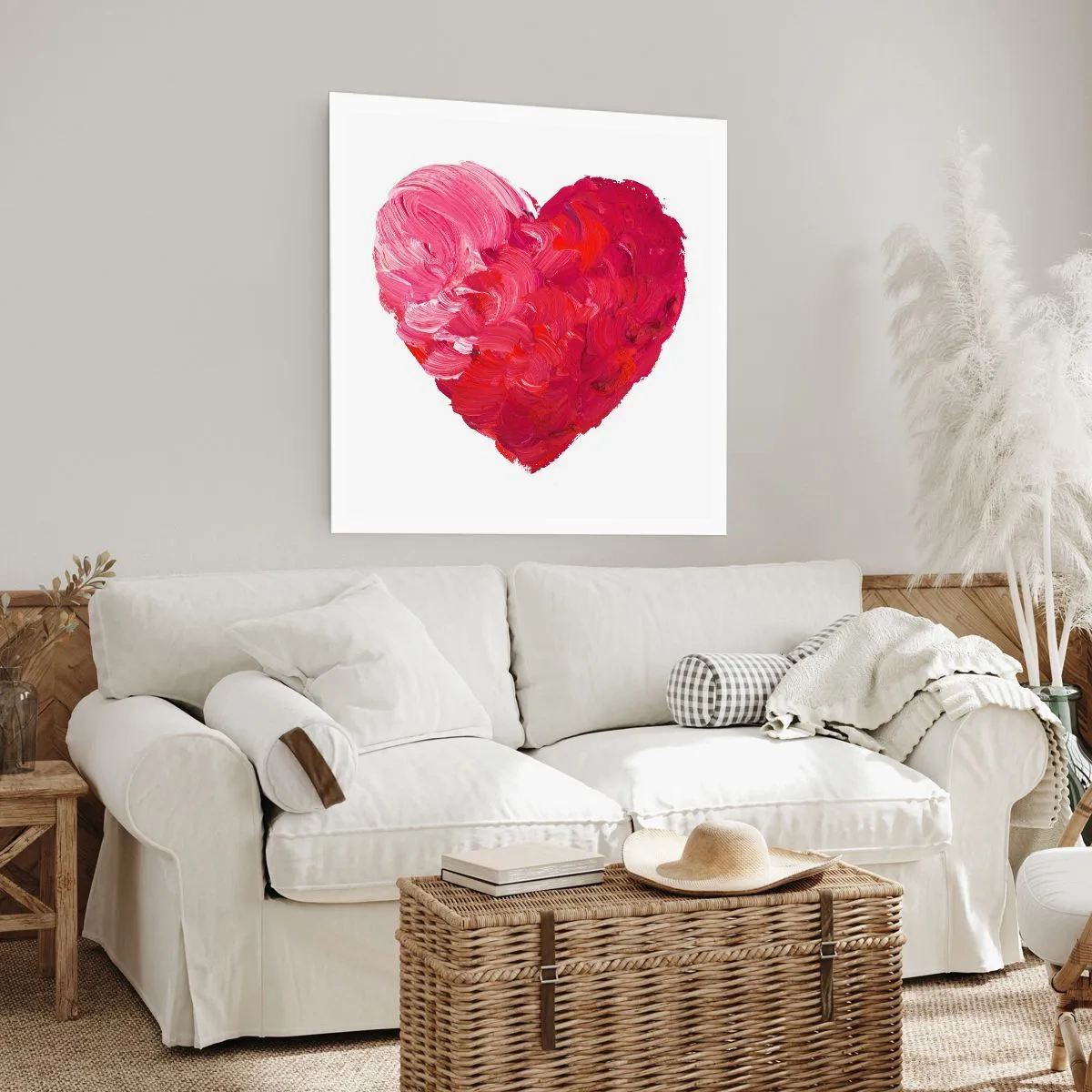 Plagát - All you need is love - 40x40 cm