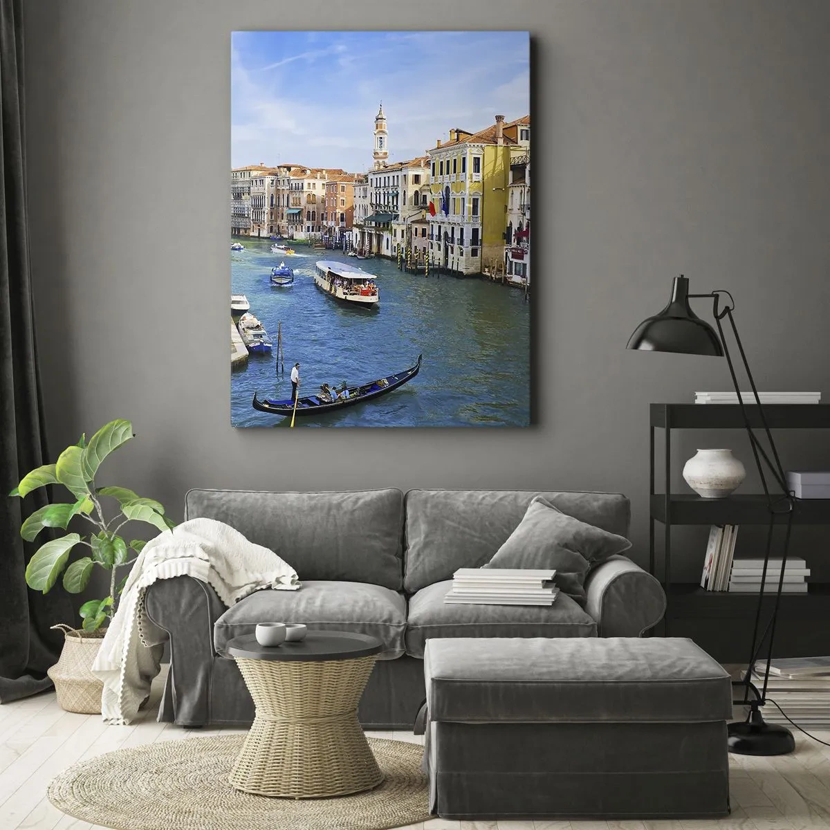 Obraz na plátne - Doprava jediná na svete - 50x70 cm