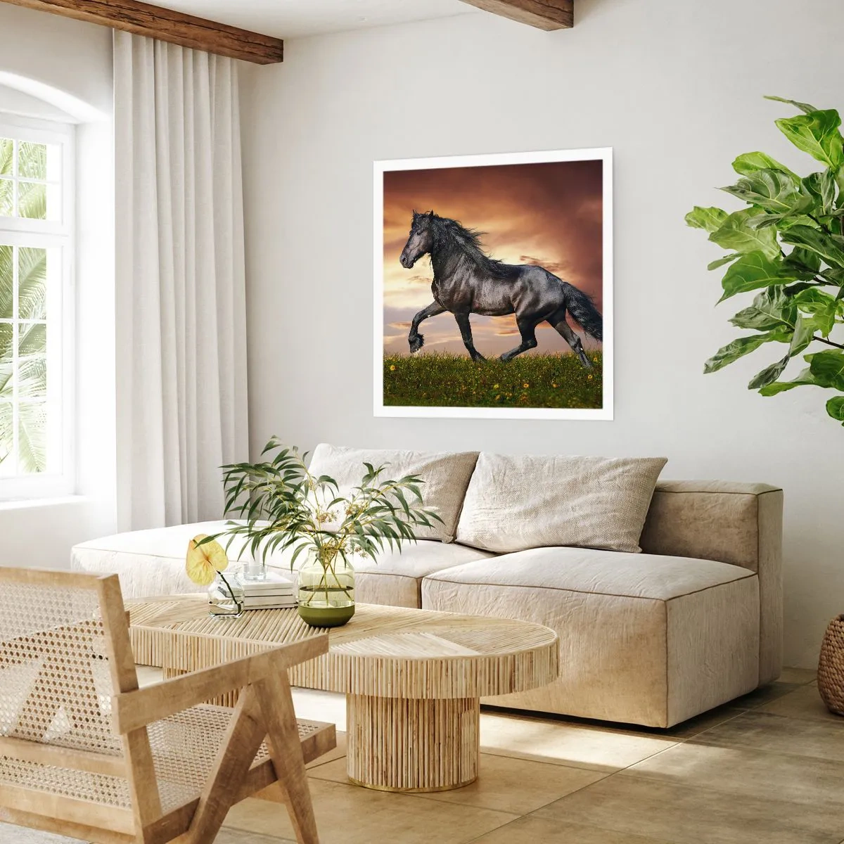 Plagát - Čierny knieža - 60x60 cm