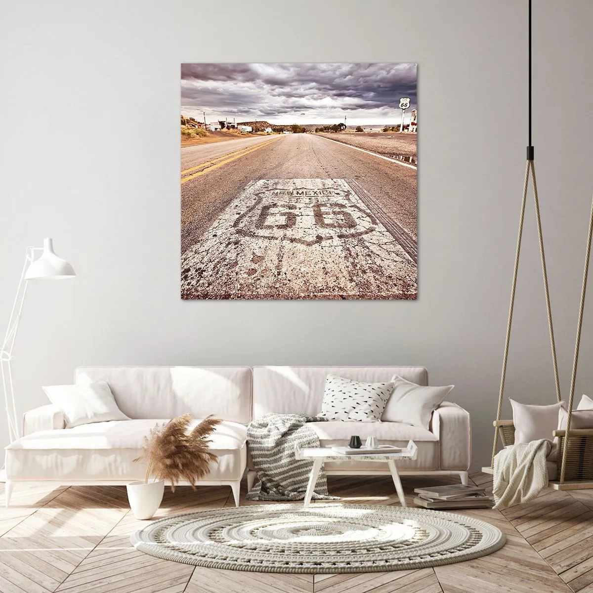 Obraz na plátne - Mother Road - americká legenda - 30x30 cm