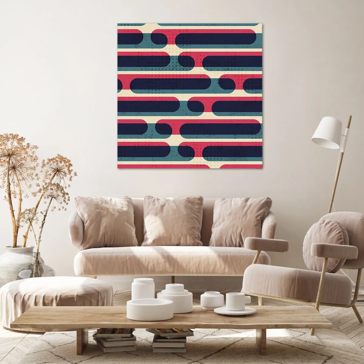 Obraz na plátne - Dovnútra a dopredu - 60x60 cm