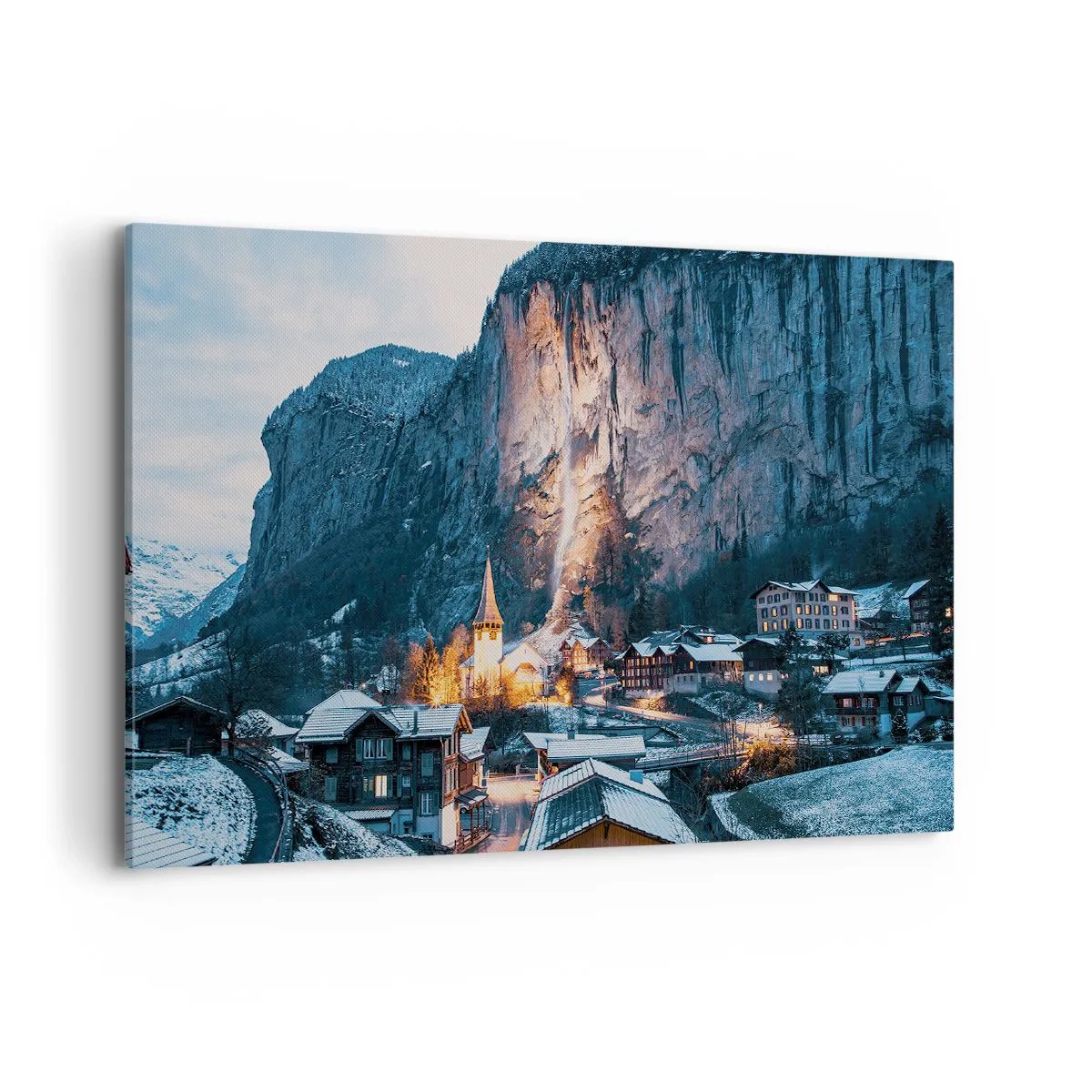 Obraz na plátne - Svetlý duch zimy - 100x70 cm