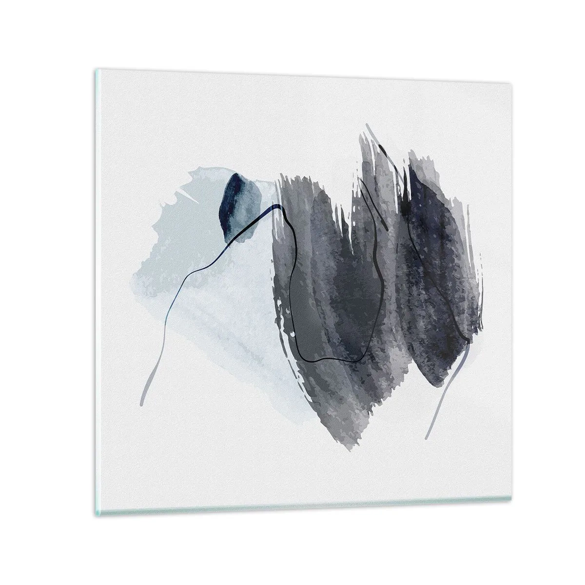 Obraz na skle - Intenzita a pohyb - 60x60 cm