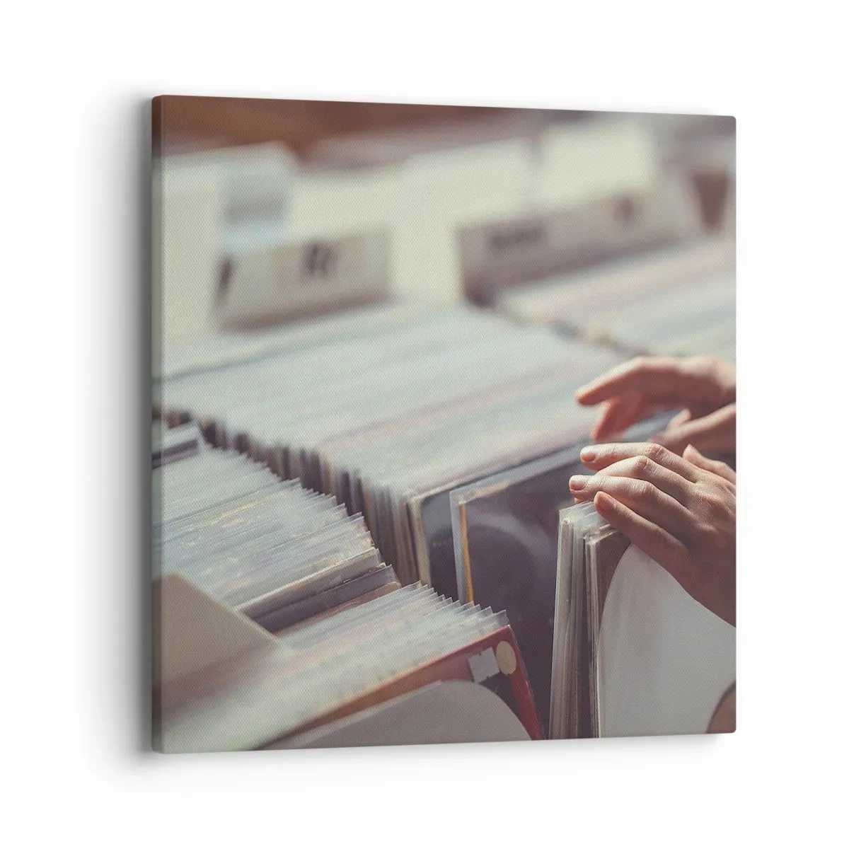 Obraz na plátne - Hľadanie emócií - 40x40 cm